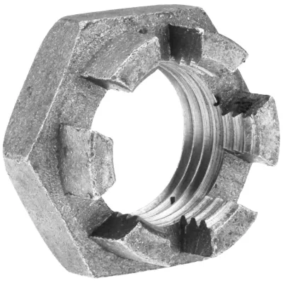 Reidl DIN 937 Kronenmuttern, niedrige Form, M 6, A4 blank