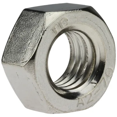 Reidl ISO 4032 Sechskantmuttern, M 3,5, A2 blank, SW 6
