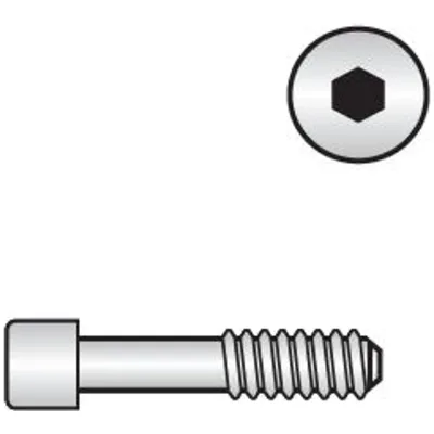 Reidl ISO 7379 Paß-Schulterschrauben, M 5 x 25, A2 blank, Schaftpassung f9