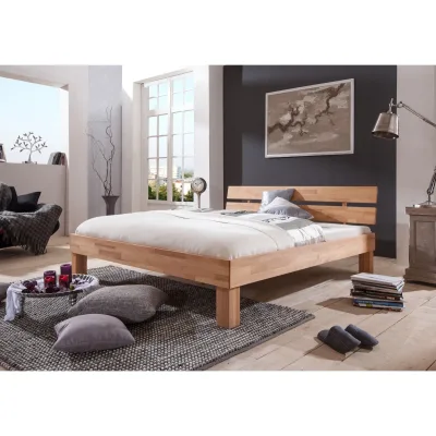 Relita - Futonbett Julia 120 x 200 cm, Buche massiv natur geölt