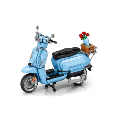 Reobrix 11037 Motorroller Klemmbaustein Modell Blau 1106 Teile ab 14