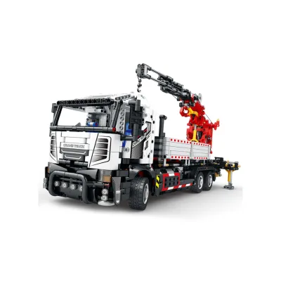 Reobrix 22011 Kranwagen RC Klemmbaustein Set 2328 Teile ab 14