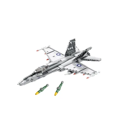 Reobrix 33022 Kampfjet Klemmbaustein Flugzeug 1387 Teile ab 14