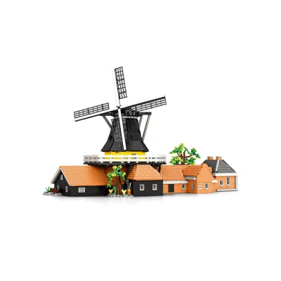 Reobrix 55019 Holländische Windmühle Klemmbausteine 4801 Teile