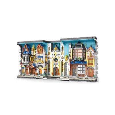Reobrix 66026 Mittelalterlicher Basar Klemmbaustein Gebäude 2922 Teile ab 14