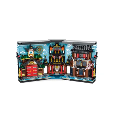 Reobrix 66029 Ninja Buch Klemmbaustein Set 3086 Teile ab 14