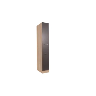 Respekta Auszugschrank mit 2 Frontauszügen 30 cm - versch. Ausführungen - grau