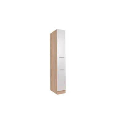 Respekta Auszugschrank mit 2 Frontauszügen 30 cm - versch. Ausführungen -weiß