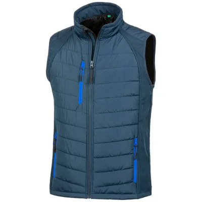 Result Core Cotton Classics-30.238X Hybrid Gilet Compass Gr. XS navy/royal