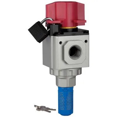 Riegler 3/2-Wege-Absperrventil »G«, BG 400, G 1/2, PE 0 - 9 bar
