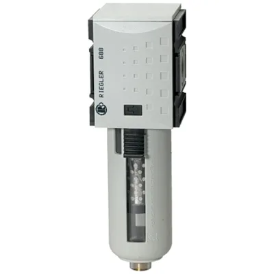 Riegler Aktivkohlefilter »FUTURA«, PC-Behälter u. Schutzkorb, BG 4, G 3/4