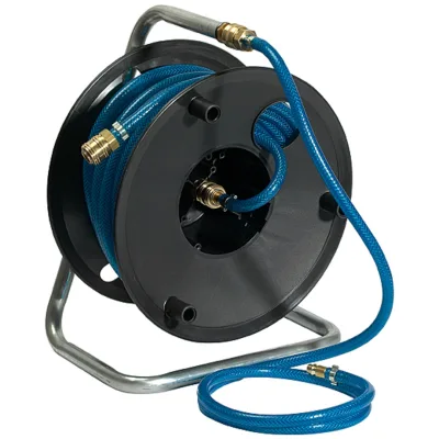 Riegler Druckluft-Schlauchtrommel, 20 m PVC-Schl. Ø 12x6, Kupplung NW