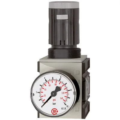 Riegler Druckregler »FUTURA«, inkl. Manometer, BG 1, G 3/8, 0,2 - 4 bar