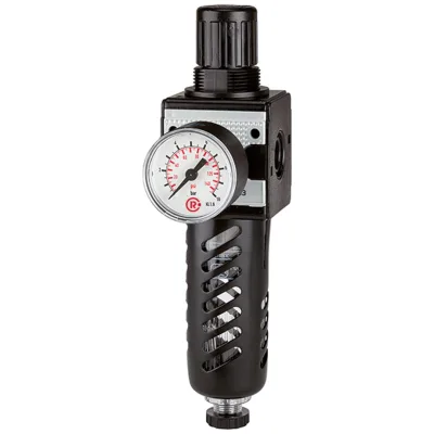 Riegler Filterregler »multifix«, mit PC-Behälter, Schutzkorb, BG 3, G 3/4
