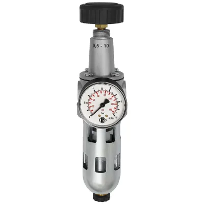 Riegler Filterregler »Standard«, PC-Behälter und Schutzkorb, BG 1, G 1/4