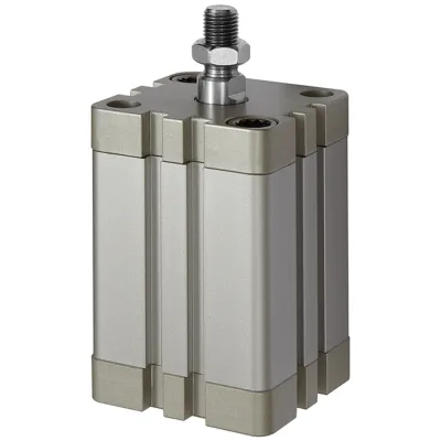 Riegler Kompaktzylinder, doppeltwirkend, AG, K-Ø50, Hub60, G1/8, ISO21287