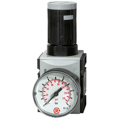 Riegler Präzisionsdruckregler »FUTURA«, mit Mano, BG 2, G 1/2, 0,5-10 bar