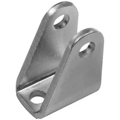 Riegler Schwenklager, ISO 6432, Kolben-Ø 8-10, Bolzen-Ø 4, Stahl verzinkt
