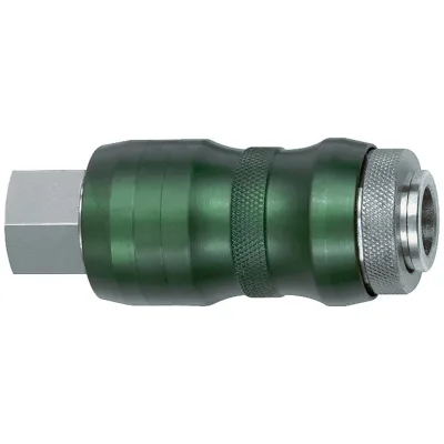 Riegler Sicherheitskupplung NW7,8, Bi-Tec, MS vern., G 1/4 IG, 2050 l/min