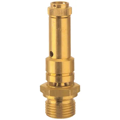 Riegler Sicherheitsventil DN 8, Messing, G 1/4, Ansprechdruck 2,5 bar