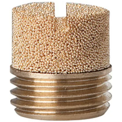 Riegler Sinterbronce-Schalldämpfer, Schlitz, G 3/4, max. 10 bar