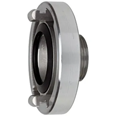 Riegler Storz-Festkupplung, Alu, Storz-Größe 75-B, KA 89 mm, G 2 1/2 AG