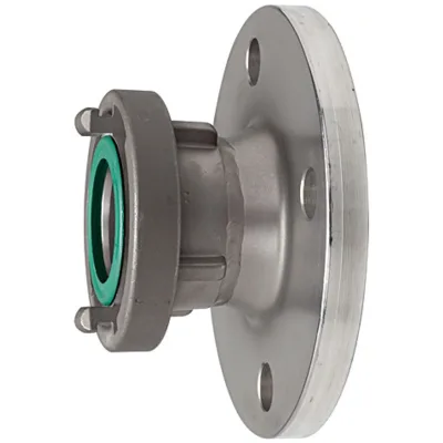 Riegler Storz-Übergangsstück, ES V4A, Storz-Größe 75-B, Flansch DN 65
