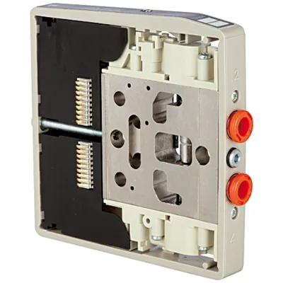 Riegler Ventilscheibe HDM, Anschluss 6 mm, 5/3-Wege Mitte geschlossen