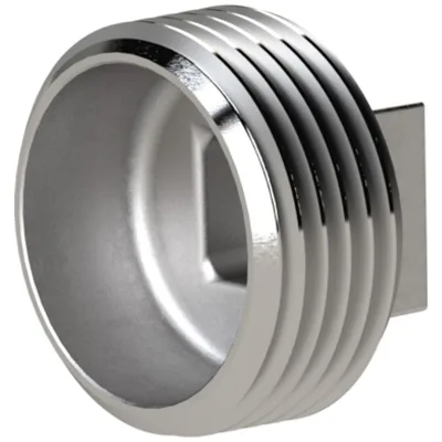 Riegler Verschlussstopfen, Vierkant, R 3/4, AG, SW 14, ES 1.4408