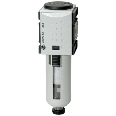 Riegler Vorfilter »FUTURA«, PC-Beh., Schutzkorb, 0,3 µm, BG 4, G 1, HA