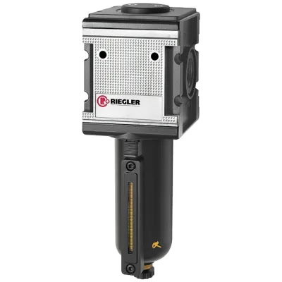 Riegler Vorfilter »multifix«, mit Metallbehälter, 0,3 µm, BG 4, G 1