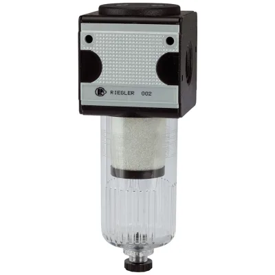 Riegler Vorfilter »multifix«, Polycarbonatbehälter, 0,3 µm, BG 3, G 1/2