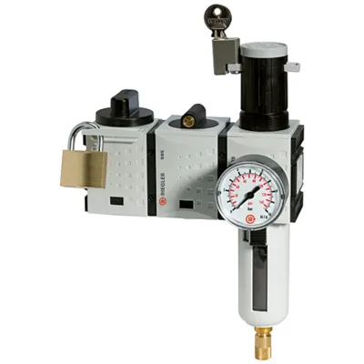 Riegler Wartungsstation SAFETY »FUTURA«, KH-AV-FR, HA, BG 1, G 1/4, 2,5-8