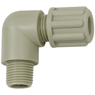 Riegler Winkel-Einschraubverschraubung G 1/8 a., für Schlauch 8/10 mm, PP