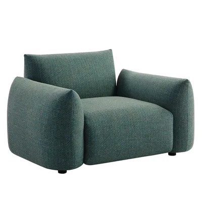 riess-ambiente Outdoor Gartensessel SEAHAWK türkis Aluminium Olefin 1-Sitzer Sofa wetterfest