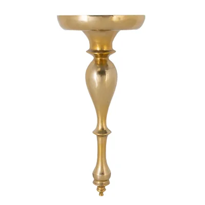 riess-ambiente Wandkonsole SCALA - 80cm gold Metall Wandregal handmade Wanddekoration Barock