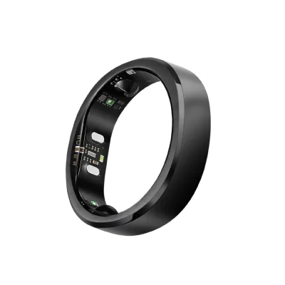 RingConn Smartring Gen 3, Gr. 15, Matt-schwarz