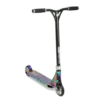 RipRail Pro Series 2 Roller Stunt Scooter Tretroller Kinderroller Cityroller mit Stunt Pegs Stuntroller Aluminium eloxiert