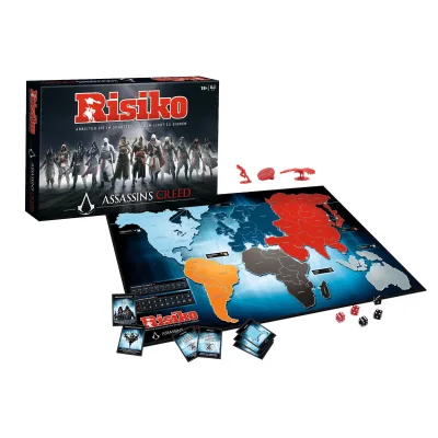 Risiko Assassin's Creed deutsch Gesellschaftsspiel Brettspiel Strategiespiel