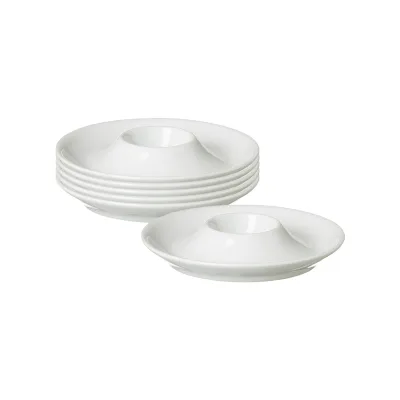 Ritzenhoff & Breker Eierteller Bianco ø 13 cm 6er Set