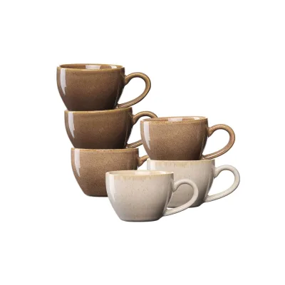 Ritzenhoff & Breker Espressotassen Sahara 100 ml 6er Set