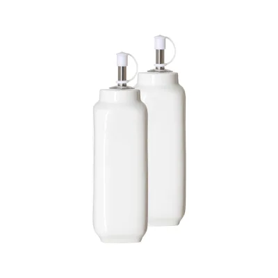 Ritzenhoff & Breker Essig + Öl Flaschen Bianco 9,5 cm 2-tlg.