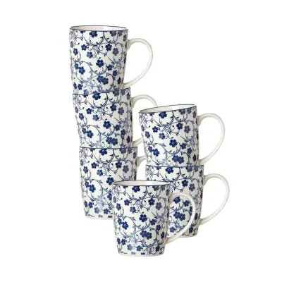 Ritzenhoff & Breker Henkelbecher Royal Sakura 350 ml 6er Set