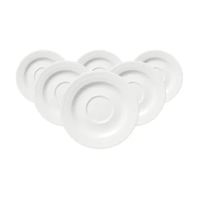 Ritzenhoff & Breker Kaffeeuntertassen Levi ø 15,5 cm 6er Set