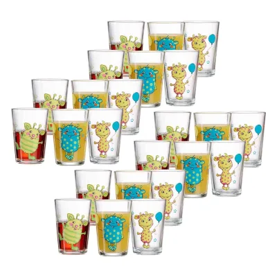 Ritzenhoff & Breker Kindergläser Monsterchen 205 ml 24-tlg.