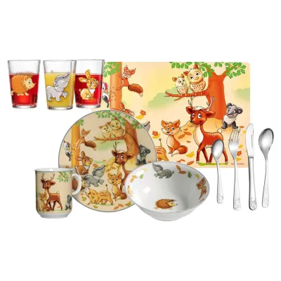 Ritzenhoff & Breker Kinderset Waldtiere 11-tlg.