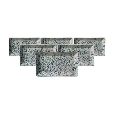 Ritzenhoff & Breker Servierplatten Luigi 25 x 15 cm 6er Set