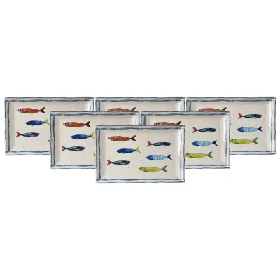 Ritzenhoff & Breker Servierplatten Maro 34 x 23 cm 6er Set