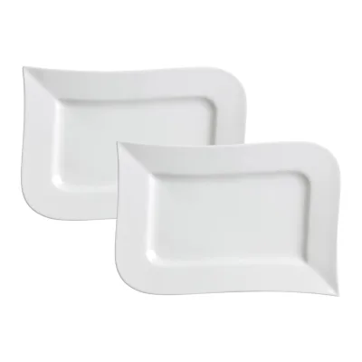 Ritzenhoff & Breker Servierplatten Melodie 26 x 17 cm 2er Set