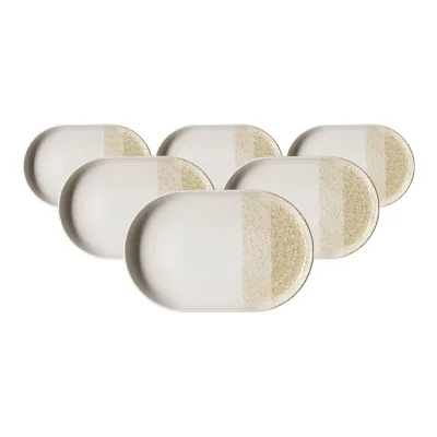 Ritzenhoff & Breker Servierplatten Trio 20 x 13 cm 6er Set